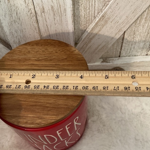 Rae Dunn Reindeer Snacks Cellar - Picture 8 of 10